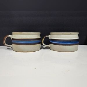 Vintage Otagiri Horizon Soup Mugs Set of 2